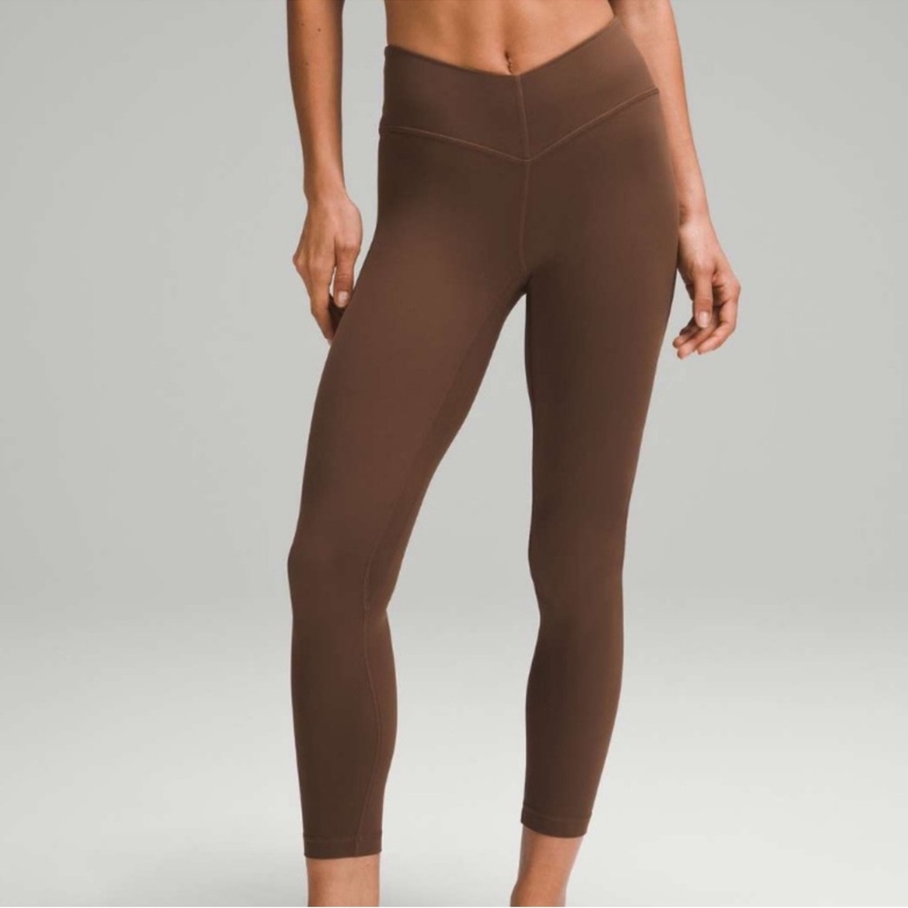 Lululemon Brown High-Waisted Align Leggings